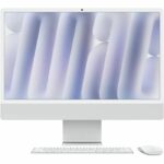 Apple iMac 24 schermo retina 4.5K SSD da 256 GB 16 GB RAM Chip M4 CPU a 10 core GPU a 10 core Verde (2024)