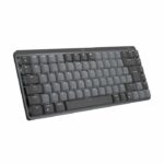 Logitech - Tastiera Wireless - MX Mini - Meccanica - Performance Retroilluminata - Grafite