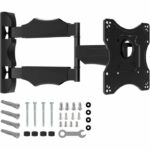 Supporto a parete girevole e inclinabile NANOOK per TV da 19-43 pollici - Supporto a parete per TV LCD, LED, QLED e OLED