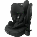 Seggiolino auto Isofix - NANIA - MILANO - Gruppo 1/2/3 - I-size - Con riduttore - Nero