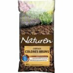 Chip colorati NATUREN marroni - 40L