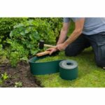 NATURE Bordo da giardino in polipropilene - Spessore 3 mm - H 15 cm x 10 m - Verde - immagine 5