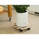 Tavolo rullo NATURE per piante - Abete - H7,4 x Ø35 cm - immagine 2