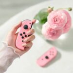 Coppia di controller Joy-Con rosa pastello per Nintendo Switch - immagine 4