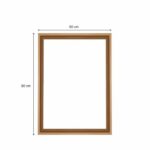 Cornice sagomata - NORDLINGER PRO - 80 x 60 cm - 42 x 14 mm - FSC 100% - immagine 2