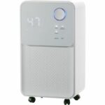 OCEANIC Deumidificatore elettrico aria - Aspirazione 12 litri / giorno - Asciugatura biancheria - Drenaggio continuo - Display LED