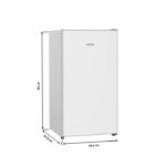 Frigorifero da tavolo - OCEANIC - 90L - 37dB - Classe E - L44,5 x P47,5 x H85 cm - Bianco - immagine 5