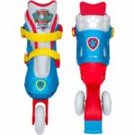 Pattini in linea due in uno - PAW PATROL - PAT PATROUILLE - 3 Ruote - Tri skate e Roller in lino - Misura regolabile 27-30 - immagine 5