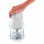 Tritatutto elettrico - PHILIPS - HR1393/00 - 450 W - 0,7 L - 2 lame - Bianco - immagine 4