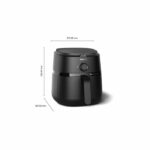 Friggitrice senza olio PHILIPS AirFryer NA120/00 - Capacità 4,2 l - 12 programmi di cottura - 1500 W - immagine 3