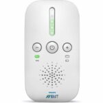 Philips Babyphone DECT SCD502 / 26 - A batteria o a rete - Portata 300 m - Funzione luce notturna