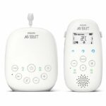 Baby Monitor SCD713/26 - PHILIPS AVENT - Audio DECT - Bianco - Schermo LCD - Sensore di temperatura - Luce notturna
