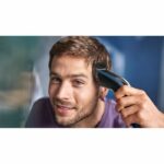PHILIPS Hair & Beard Trimmer Series 5000 HC5612/15, 3 pettini (2 capelli + 1 barba), tecnologia DualCut - immagine 4