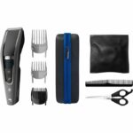 PHILIPS HC7650/15 - Rasoio/regolabarba serie 7000 con borsa da viaggio e kit da barbiere
