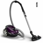 Aspirapolvere con sacco - PHILIPS - XD3100/06 - 900 W - 79 dB - Viola - immagine 3
