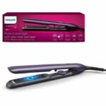 Piastra elettrica per capelli - PHILIPS - BHS752/00 - Serie 7000 bordeaux - Piastra in ceramica