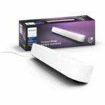 Philips Hue Play White & Color Ambiance, Kit di base x 1, bianco, lavora con Alexa, Google Assistant e Apple Homekit