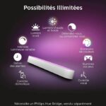 Philips Hue Play White & Color Ambiance, Kit di base x 1, bianco, lavora con Alexa, Google Assistant e Apple Homekit - immagine 6