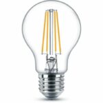PHILIPS LED Classic 60W Standard E27 Bianco caldo Non dimmerabile Set di 2
