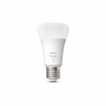 PHILIPS Hue White - Lampadina LED collegata E27 - 9,5W equivalenti a 75W - Compatibile Bluetooth