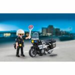 PLAYMOBIL - Valigia del motociclista della polizia - Bambino - 13 pezzi - Da 4 anni - immagine 2