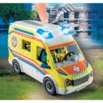 Playmobil - 71202 - City Action LES Subcutors - Ambulance with Light and Sound Effects - immagine 4