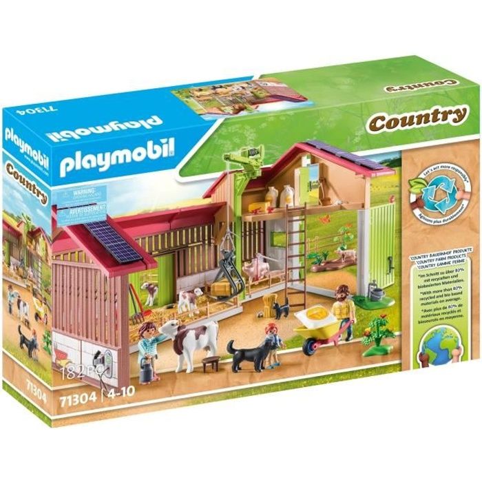 PLAYMOBIL 71304 Fattoria con pannelli solari - Vita in fattoria