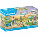 PLAYMOBIL 71495 Cavalieri di pony e saltatori