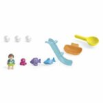 PLAYMOBIL Junior 71689 Scivolo acquatico e animali marini Include personaggio, animali e accessori - Età 18 mesi - immagine 6