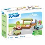 PLAYMOBIL JUNIOR - 71691 - Banco di frutta e verdura biologica