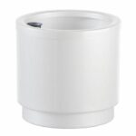 PLASTIKEN Vaso da fiori con riserva d'acqua Hidrojardinera - Ø38 cm - Bianco