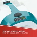 POLTI VAPORETTO - Smart100_T - Pulitore a vapore - autonomia illimitata - 4 BAR - 110g / min - 1500W - 9 accessori - Turchese - immagine 4