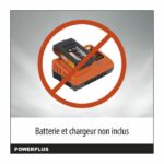 Base di alimentazione a doppia potenza con POWDPG7521 - 20 V fogli di batteria, collettore di fogli, 145 km/h, senza batteria o caricabatterie - immagine 2