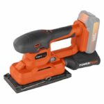 Levigatrice orbitale a batteria 20V 187x90mm - DUAL POWER POWDP50300 - Consegnata senza batteria né caricabatterie - immagine 2