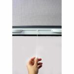 Fenetre Mosquito Net L125 X H145 cm in alluminio laccato bianco - Inviliar in larghezza e altezza. - immagine 2