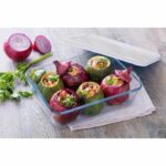 PYREX - 241P000 / 7046 - Piatto rettangolare con coperchio - 19 cm * 14 cm - Pyrex Cook & Freeze - immagine 5