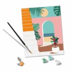 CreArt 24x30 cm Modalità Vacanza, Adulto, Dipingi con i Numeri, 25524, Ravensburger - immagine 2