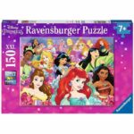 RAVENSBURGER - Puzzle XXL da 150 pezzi I sogni possono diventare realtà / Principesse Disney - immagine 2