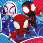 Ravensburger-SPIDERMAN-Puzzle 3x49 pezzi - Spidey, il web shooter-4005556057306-Dai 5 anni in su - immagine 3