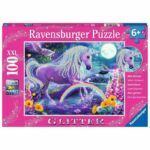 Puzzle 100 pz Unicorno XXL - immagine 3