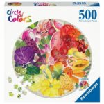 Ravensburger - Puzzle Rotondo 500 Pezzi - Frutta e Verdura (Cerchio dei Colori) - immagine 2