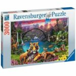 Puzzle 3000 p - Tigri nella laguna - immagine 2