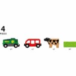 Brio Trenino agricolo a batteria - circuito in legno - immagine 6