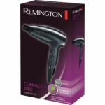 Asciugacapelli compatto - REMINGTON - D5000 - 2000 W - 2 velocità - Nero - immagine 5