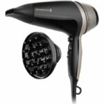 REMINGTON D5715 Asciugacapelli professionale Ionic Thermacare 2300W, griglia in ceramica, calore omogeneo