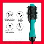 REVLON Teal Blue Pennello per asciugatura e styling - Tecnologia ionica - 2 velocità - Blu - immagine 2