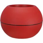 RIVIERA - vaso di fiori a sfera - D40 - rosso