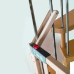 Cancelletto di sicurezza per scale di sicurezza - ROBA - Larghezza da 93,5 a 120,5 cm - immagine 4