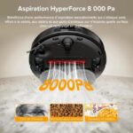 ROBOROCK QR 598 - Robot Aspirapolvere - 8000 Pa - Stazione Multifunzionale - Anti-groviglio - immagine 2