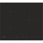 Piano cottura in vetroceramica - ROSIERES - 3 fuochi - 5500 W - Comandi touch - 59 x 52 cm - RKD73CT